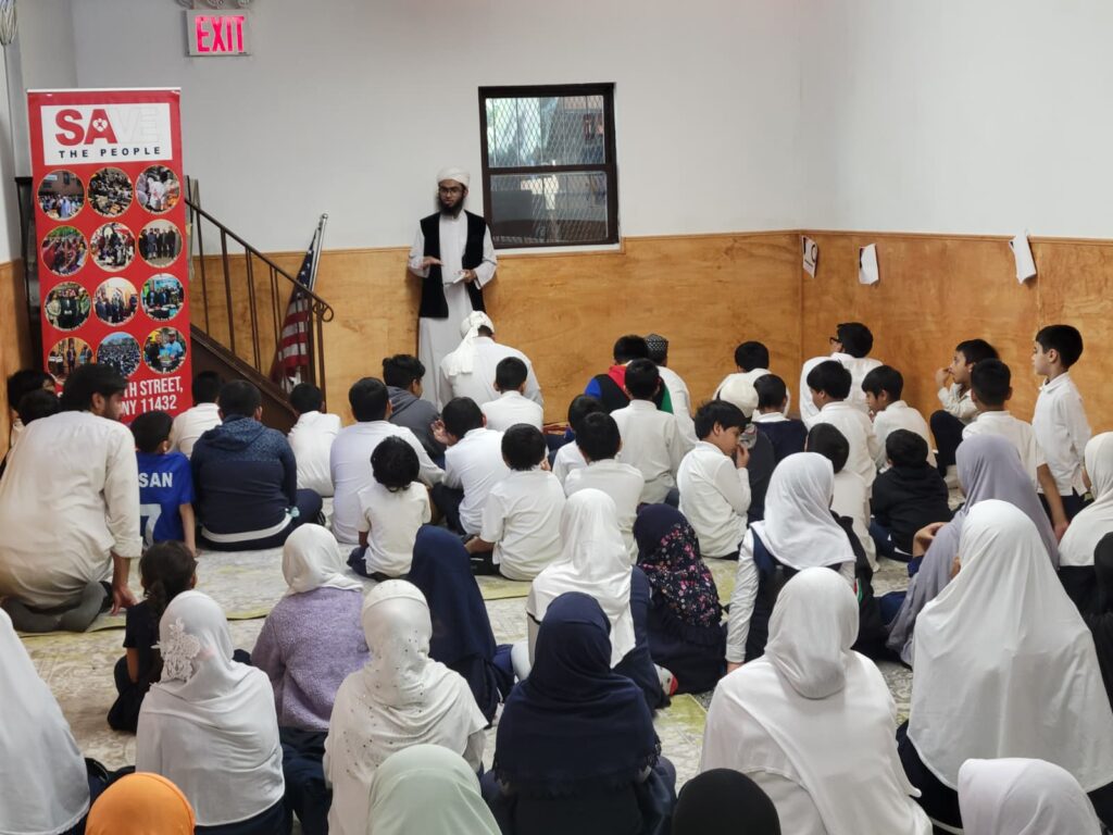 Jumu’ah Prayer at Elhaam Academy 4