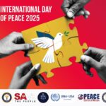 To celebrate this special day, students at Elhaam Academy filled the school with vibrant colors and heartfelt words: "Peace, No Fight Save the People! Peace
