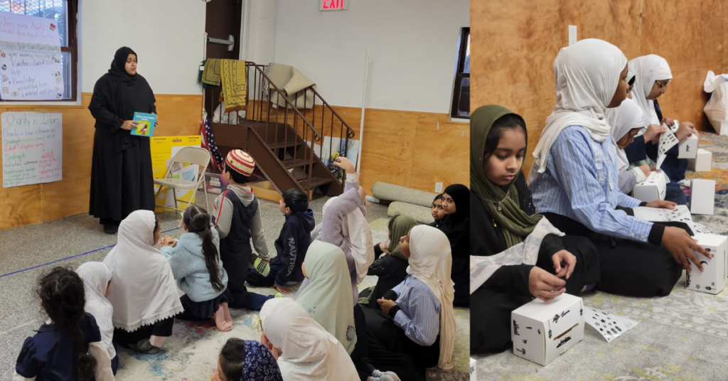 Ramadan Preparation for Students: Story Time on Charity and DIY Charity Boxes